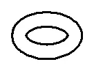 Dornbracht O-Ring ERSATZTEILE 091410115 7,59 x 2,62 mm