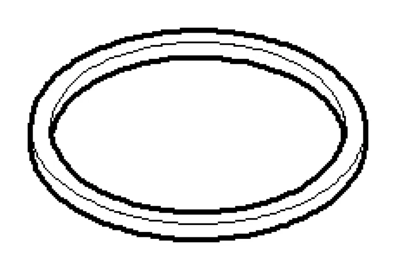 Dornbracht Ring ERSATZTEILE 091415012 D 24,6 x D 21,6 x 1,4 mm