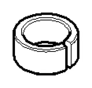 Dornbracht Führungsring ERSATZTEILE 091415028 D 1,5 x 5 mm