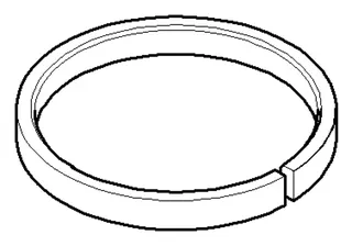 Dornbracht Stützring ERSATZTEILE 091415029 D 43,5 x 4,9 mm