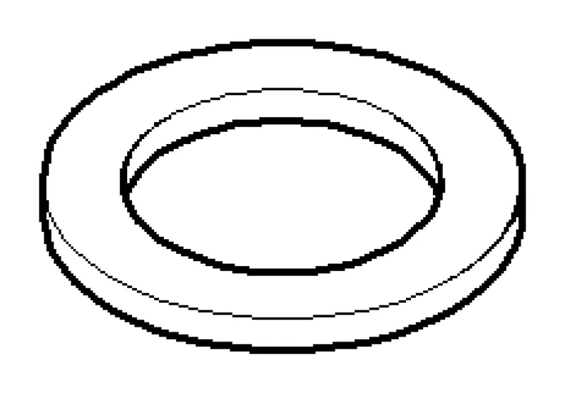 Dornbracht Scheibe ERSATZTEILE 091415065 D 24,8 x 2 mm