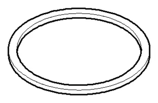 Dornbracht Dichtung Vf 3110, ERSATZTEILE 091420006 38 x 33,0 x 1,5 mm