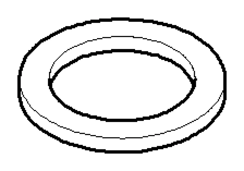 Dornbracht Dichtung Vf 3110, ERSATZTEILE 091420010 24,0 x 17,0 x 2,0 mm