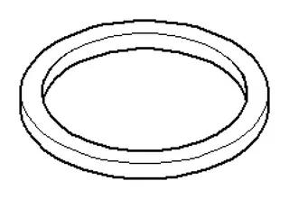 Dornbracht Dichtung Vf 3110, ERSATZTEILE 091420025 26 x 21,5 x 2,5 mm