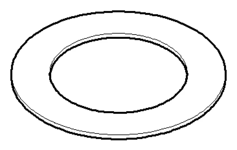 Dornbracht Dichtung Vf 3110, ERSATZTEILE 091440002 41,0 x 27,0 x 1,0 mm