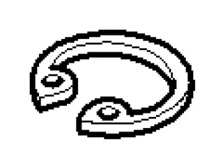 Dornbracht Ring Sicherungsring ERSATZTEILE 091601016 D 10 x 1 mm