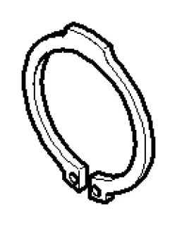 Dornbracht Ring Sicherungsring ERSATZTEILE 091601017 D 17 x 1 mm