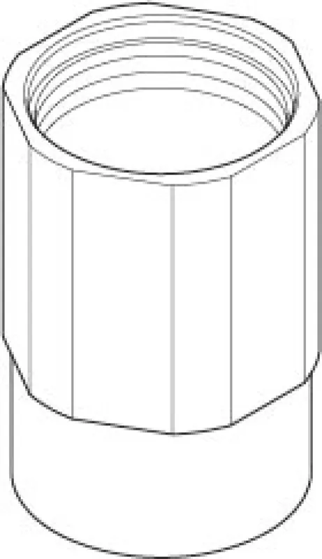 Dornbracht Hülse ERSATZTEILE 091701020 49 x 71 x 46 mm