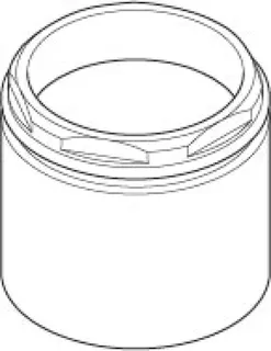 Dornbracht Haube/Hülse ERSATZTEILE 091701033