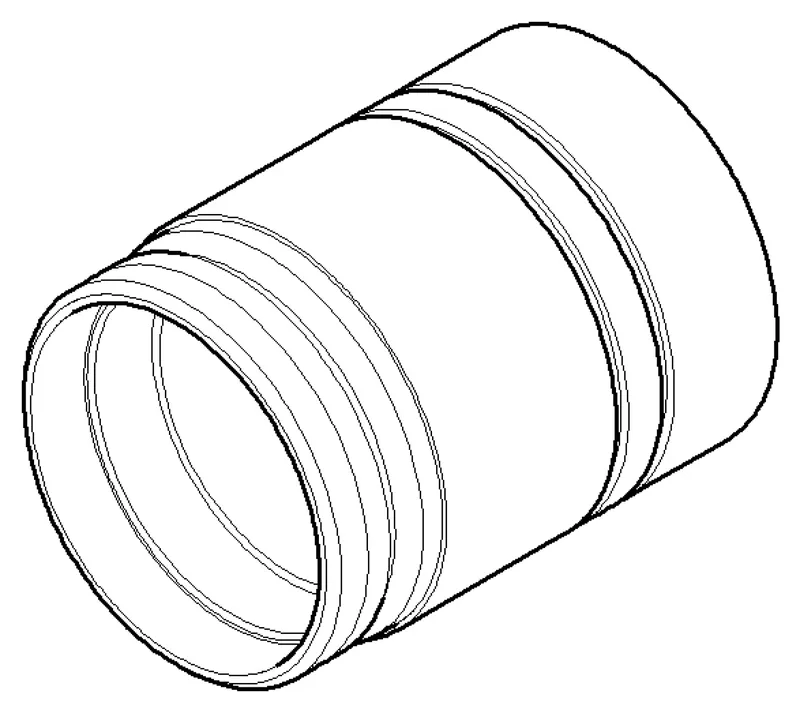 Dornbracht Verlängerung ERSATZTEILE 09170112810 D 43,5 x 58 mm