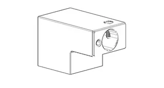 Dornbracht Anschluss ERSATZTEILE 091701180 36 x 39 x 61 mm Chrom – Bild 2