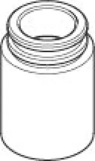 Dornbracht Hülse ERSATZTEILE 091701192 D 22 x 32 mm