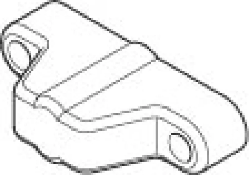 Dornbracht Befestigung Wandhalter ERSATZTEILE 091720030 46 x 22 x 12 mm