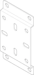 Dornbracht xGATE Halter ERSATZTEILE 091720094 80 x 135 x 10 mm