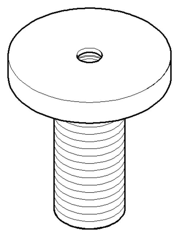Dornbracht Zugstangenführung ERSATZTEILE 091840022 D 45 x 52 mm Chrom