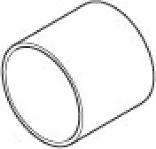 Dornbracht Hülse ERSATZTEILE 091840045 D 23 x 20 mm