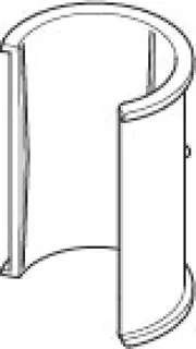 Dornbracht Halter für Handbrause ERSATZTEILE 091840078 D 27,5 x 40,5 mm