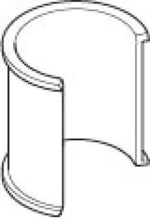 Dornbracht Hülse ERSATZTEILE 091840118 D 27,5 x 30 mm