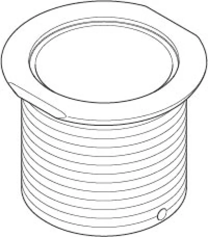 Dornbracht Hülse ERSATZTEILE 091840123 D 70 x 54,5 mm