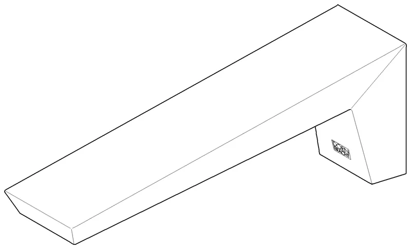 Dornbracht Auslauf ERSATZTEILE 09197300210 46,4 x 82 x 229,2 mm Chrom