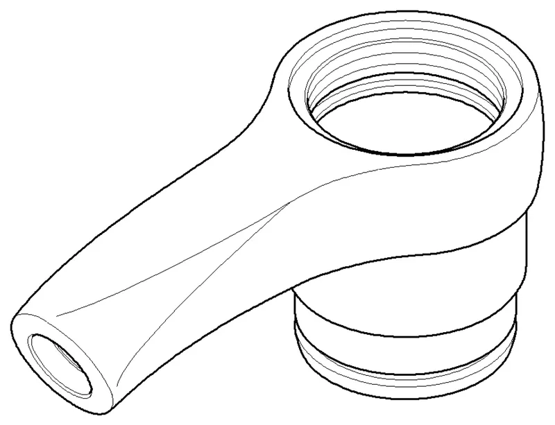 Dornbracht Körper ERSATZTEILE 091992021 55 x 63 x 129 mm Chrom