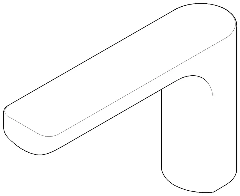 Dornbracht Körper ERSATZTEILE 091996026 47 x 117 x 186 mm Chrom