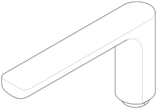 Dornbracht Körper ERSATZTEILE 091996027 49 x 139 x 253 mm Chrom