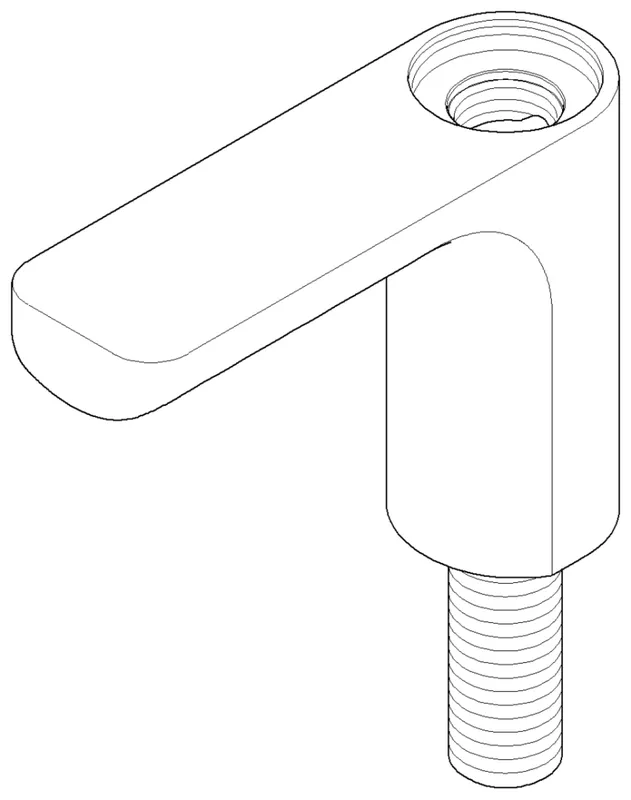 Dornbracht Körper ERSATZTEILE 09199602910 155 x 126 x 42 mm Chrom