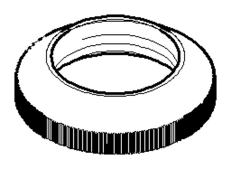 Dornbracht Griff ERSATZTEILE 092036005 D 28 x 7 mm Platin