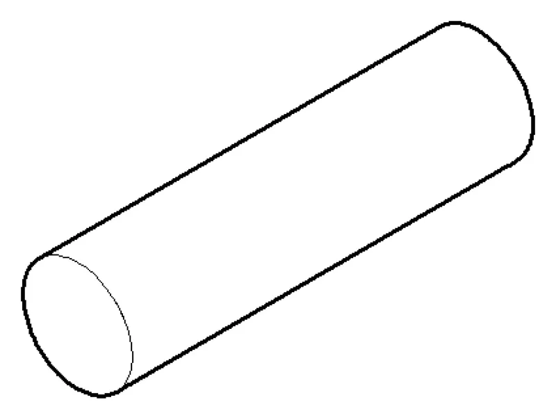 Dornbracht Griff ERSATZTEILE 092062005 D 15 x 55 mm Chrom
