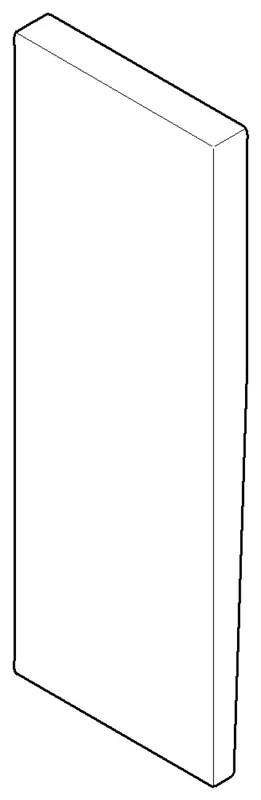 Dornbracht Gr. für Waschtisch Wand ET 092073044 45 x 8 x 125 mm Champagne (22kt Gold)