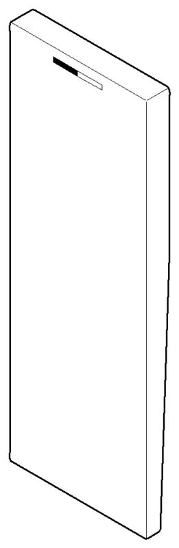 Dornbracht Gr. für Brause Wand ET 092073048 45 x 8 x 125 mm Champagne (22kt Gold)