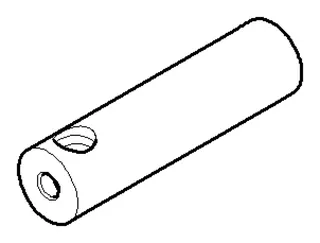 Dornbracht Zugknopf ERSATZTEILE 092087030 D 10 x 38 mm Chrom