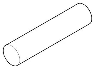 Dornbracht Griff ERSATZTEILE 092088050 D 16 x 70 mm Chrom