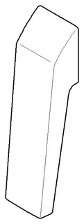 Dornbracht Griff ERSATZTEILE 092091012 Chrom