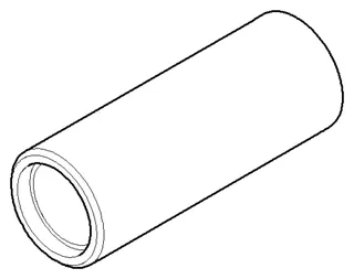 Dornbracht Haube ERSATZTEILE 092102011 D 26 x 68 mm Chrom