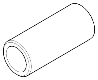 Dornbracht Haube ERSATZTEILE 092102013 D 26 x 60 mm Chrom