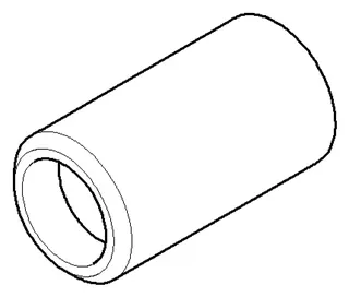 Dornbracht Haube ERSATZTEILE 092102020 D 26 x 47 mm Chrom