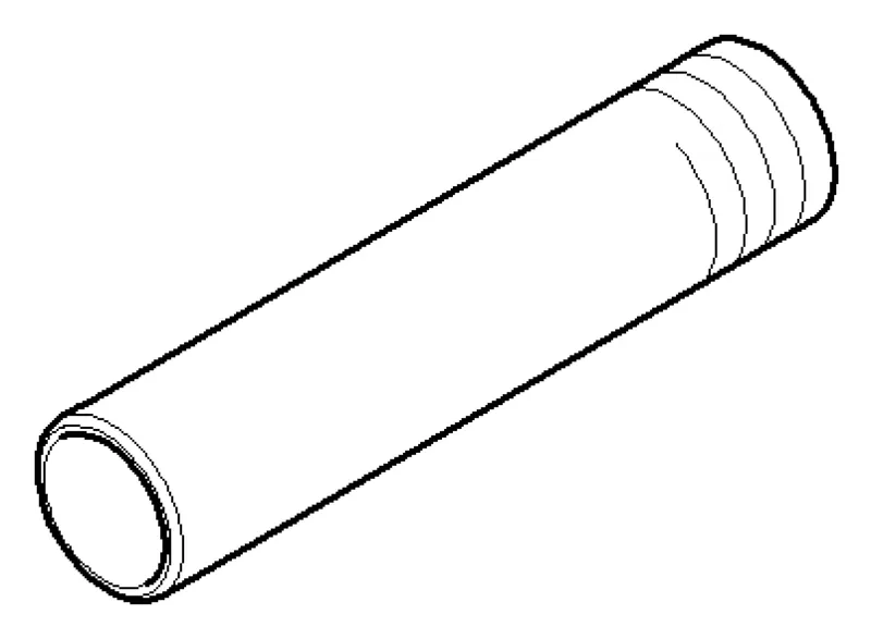 Dornbracht Haube ERSATZTEILE 092102030 D 12 x 54,5 mm Chrom