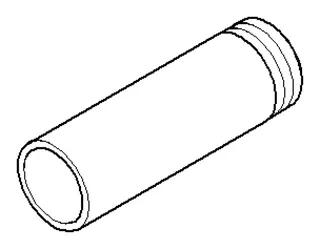 Dornbracht Haube ERSATZTEILE 092102032 D 12 x 37 mm Chrom