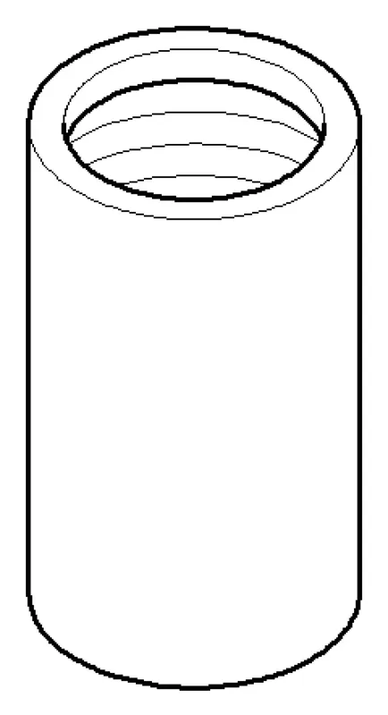 Dornbracht Haube ERSATZTEILE 092102072 D 26 x 45 mm Chrom