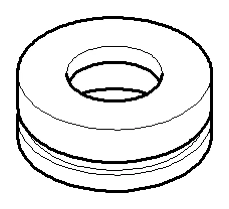 Dornbracht Haube ERSATZTEILE 092102089 D 24,5 x 9,5 mm Platin gebürstet
