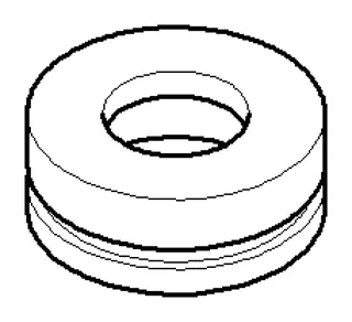 Dornbracht Haube ERSATZTEILE 092102089 D 24,5 x 9,5 mm Weiß matt