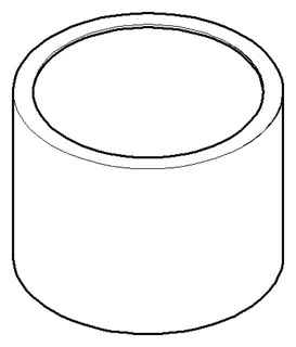 Dornbracht Haube für Thermostatkartusche ET 092102113 D 46 x 34,5 mm Chrom
