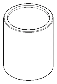 Dornbracht Haube ERSATZTEILE 092102140 D 30 x 36 mm Platin gebürstet