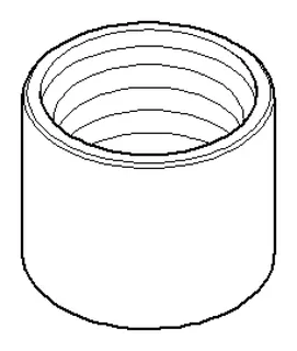 Dornbracht Haube ERSATZTEILE 092102143 D 24,7 x 20 mm Chrom