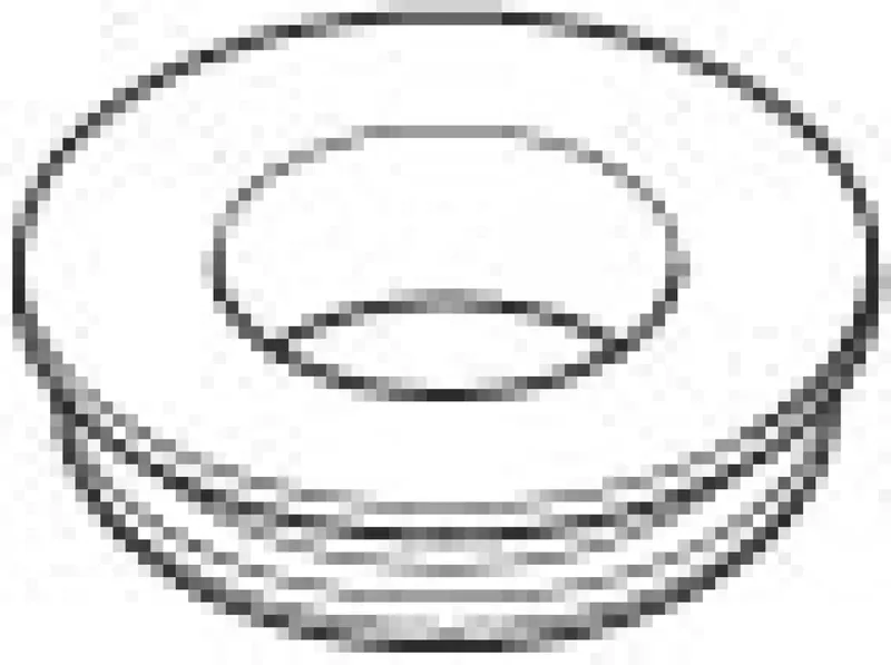 Dornbracht Abdeckung ERSATZTEILE 092122000 D 24 x 6 mm Chrom