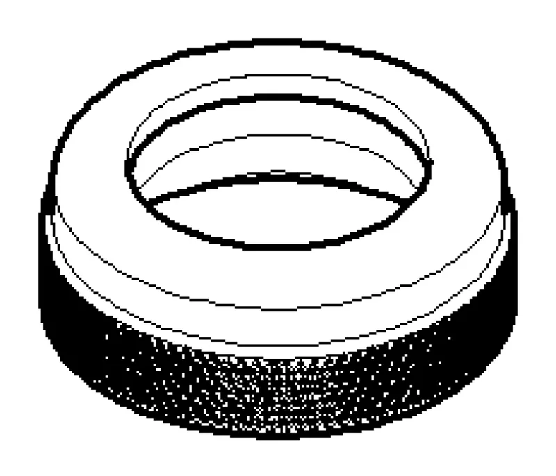 Dornbracht Luftsprudlerhülse ERSATZTEILE 092301008 D 25 x 9 mm Chrom