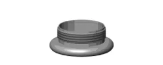 Dornbracht Luftsprudlerhülse ERSATZTEILE 092301015 D 29 x 11 mm Chrom