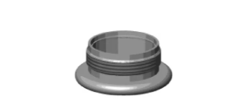 Dornbracht Luftsprudlerhülse ERSATZTEILE 092301016 D 31 x 13 mm Chrom